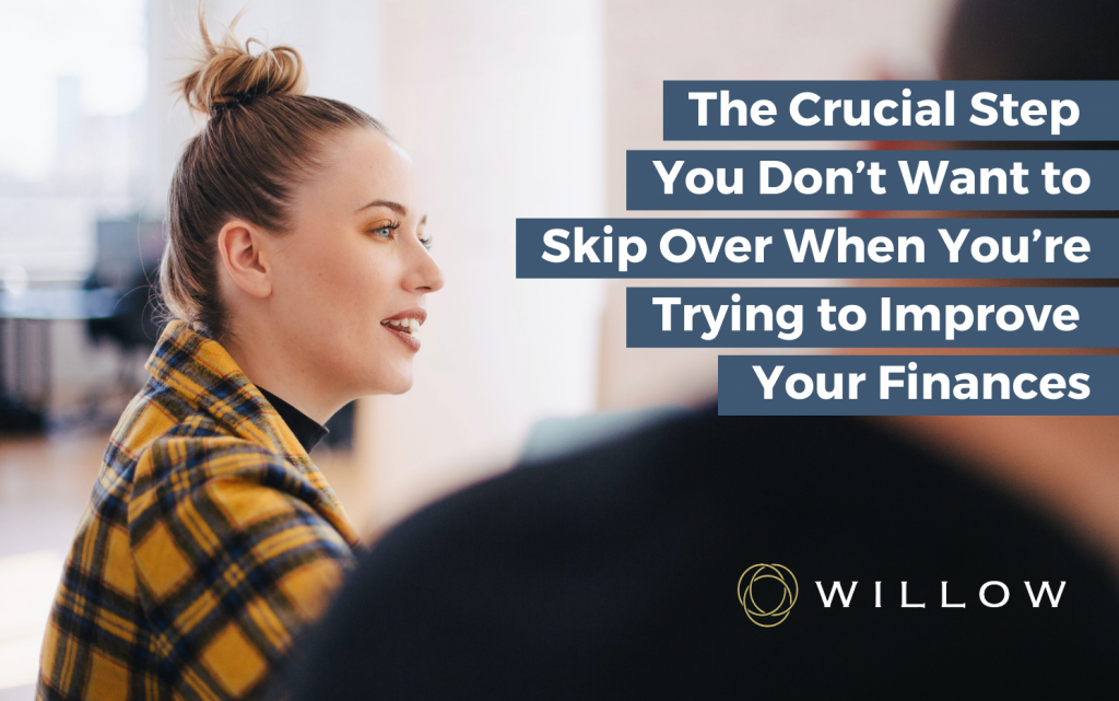 woman thinking about her finances